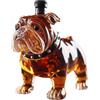 Generic Bulldog Whisky Decanter 300ml Cane Whisky Bottiglia Grande Capacità Bulldog A Forma di Whisky Bicchieri Divertente Statua Animale Decanter Vino Decorazione