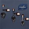 Centellino decanter tre pezzi Set C300 A 100 ml per vino rosso, 60 ml per Raisin vino, e 35 ml per brandy