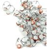 mille idee 100 Tappi Meccanici con Guarnizione Chiusura Ermetica per Bottiglie di Vetro tappo di Metallo
