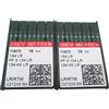 ckpsms Groz-Beckert - Aghi in scatola di plastica trasparente CKPSMS, 20 pezzi, aghi per macchina da cucire industriale Groz-Beckert, 134LR, PFX134LR (misura dell'ago: 18/110)