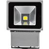 ALPHA DIMA Faro LED Esterno 100W,ALPHA IP65 Impermeabile 3000K Bianco Caldo Faretto a LED
