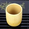VarityMart Tazza da tè in bambù fatta a mano, bicchiere da sake o vino in legno ecologico, bicchieri in bambù naturale per tè, espresso o succhi di frutta, tazza rustica da 6 cm, per interni ed esterni