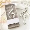 BestAlice 8 Pezzi Apribottiglie Portatili per Birra con Note Musicali Sinfoniche Argento Bomboniere per Matrimoni Regali per Feste di Natale