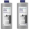 Aquafloow Detergente dei Circuiti del Latte, per Macchine da Caffè Automatiche, Pulitore del Sistema Latte per Macchina da Caffè e Ugello 2 x 1L