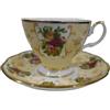 Generico ROYAL ALBERT TAZZA CAFFE' CON PIATTINO PORCELLANA 0.15LTR COLLEZIONE ROSE CAMEO PEACH