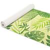 ANRO Tappetino per bagno e doccia in gommapiuma morbida, antiscivolo, tappetino per bagno e doccia, verde tropicale, 280x65 cm