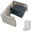 Chuancheng Filtro per stazione base slot per schede per aspirapolvere Roborock Q Revo/P10, parti di ricambio per filtro del serbatoio di pulizia