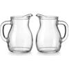 COSE DA CASA Set 2 Caraffe Bistrot 25 cl in Vetro per Succhi Vino Bevande mini brocca con Linea Segnalimite di Taratura MID collezione Bistrot Bormioli per Succhi Vino Bevande