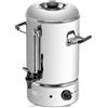 Forgast Erogatore di Acqua Calda 10 Litri, Acciaio Inox, Bollitore Acqua Professionale, Macchina per Bevande Calde, per la Preparazione del Tè, per Hotel, Catering, Ristoranti, 2 kW