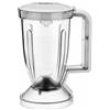 FIGEVIDA Accessorio Bicchiere Mixer Robot per Bosch frullatore 00677472, in plastica Con coperchio