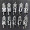 WYLIELAMSH 10PCS 10W 6V G4 Lampadine alogene 2 pin Lampada alogena al tungsteno G4 6V10W