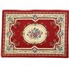HomeLife - Tappeto Salotto Grande in Ciniglia (65x110 cm) Made in Italy | Tappeto Camera da Letto e Cameretta Colorato lavorazione Jacquard | Perfetti come Tappeti Cucina | Fantasia Barocca Bordeaux