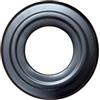Gran Sasso Inox Rosone a Muro per Fumisteria Verniciato - in Acciaio al Carbonio SP. 20/10 - per Stufe a Legna - Copertura Foro di Passaggio Tubi - Diametro 150mm