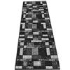 Siunwdiy Tappeto Cucina Nero Grigio Moderno Tappeto Cucina Antiscivolo Lavabile Tappeto Corridoio Lungo Tappeto Ingresso Casa Per Cucina Bagno Soggiorno Camera Da Letto,Grigio,100x150cm