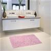 Generico Tappetino Bagno 50x80cm in Microfibra di Ciniglia - Extra Morbido, Super Assorbente, Antiscivolo, Lavabile in Lavatrice - Vari Colori Eleganti per Doccia e vasca (Rosa)