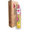 SodaTASTE Quick Limone CO2 cilindri (cilindro di riserva) per irrigatori con aroma naturale di limone, senza sciroppo, fino a 60 l di acqua frizzata con gusto), senza zucchero