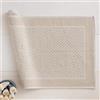 Generico Tappeto Sardo Art. Labirint Linea Oro Artigianale con Certificazione Oeko-Tex - Stile Tradizionale ed Ecologico - Lavabile e Resistente (beige, 80x150)
