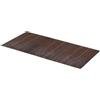 PARAMAISON Tappeto Bamboo Cucina Soggiorno Corridoio, Passatoia Fondo Antiscivolo, Antimacchia, Multiuso, Lavabile | Mogano Naturale 50x350cm