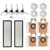 Sileduove Per Xiaomi Robot Vacuum 5 PRO e OV21CN Accessori di Ricambio Filtro HEPA Spazzole Laterali Mop Panni Sacchetti di Ricambio Set (A)
