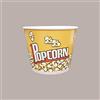 Lucgel Bicchieri di Carta per Popcorn, 1900 ml, Confezione da 10 Pezzi