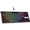AABjhtpnz NEPP 87 RGB Tastiera da gioco meccanico cablato con oltre 20 modalità retroillumina