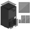 N//B Copertura Antipolvere Compatibile con Xbox Series X Console, Kit Filtro Antipolvere In PVC, Protezione Antipolvere Superiore e Posteriore - 1 Set Rete Antipolvere