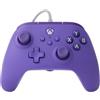 PowerA Controller cablato per Xbox Series X|S - Viola, gamepad, controller per videogiochi/giochi, funziona con Xbox One, licenza ufficiale