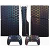 YLMKMVLCZC Pelle Decalcomania Per PS5 Slim Skin Disc Edition Console E Controller Vinyl Cover Skins Wraps Resistente Ai Graffi Compatibile No Shrinkage Forte Adesione 32853 Avvolgimento Della Pelle
