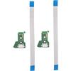 ISTOVO 2X Per Micro-USB Charging Socket Circuit Board -040 12-Pin Cable Port