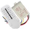 Aumotop Interruttore di Controllo Remoto Wireless per ON/OFF della Luce della Lampada per Lampada di Cristallo, Luce LED, Interruttore Controllo Remoto RF a 4 Vie Moderna a Bassa Pressione, Distanza