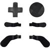Alovexiong 6 pagaie in metallo e D-Pad di ricambio per Xbox One Elite Series 2, pagaie in acciaio inossidabile per Xbox One Elite Series 2 Core, pagaie D-Pad accessori per Xbox Elite Series 1 nero