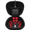 BSUZUN Pacchetto completo di componenti per controller Xbox Elite Serie 2 - Gli accessori includono 1 custodia per il trasporto del controller, 1 dock di ricarica, 4 levette, 4 palette, 1 strumento di