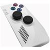 Generic 1 Paio di Tappi Impugnatura Pollice per ROG Ally Manopole in Silicone Copertura Sostituzione Joystick Analogico Pollice Bastone Grip Cap Accessori di Gioco (Nero)