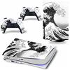 PDURMBUAB Nessuna Schiuma Nessuna Bolla Per PS5 Skin Disc Edition & Digital Edition Console E Controller Vinyl Cover Skins Wraps Resistente Ai Graffi, Compatibile 46985(Disc Version)