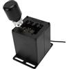 FAUOSWUK USB Simulator Shifter Durevole In Acciaio Inox H Gear Shifter per Giochi di Corse per PC