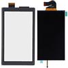 OVAQUIXI Schermo LCD di Ricambio per Interruttore Lite, Parti di Riparazione del Pannello di Visualizzazione LCD con Digitalizzatore Touchscreen (BLACK)