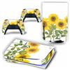 PDURMBUAB Nessuna Schiuma Nessuna Bolla Per PS5 Skin Disc Edition & Digital Edition Console E Controller Vinyl Cover Skins Wraps Resistente Ai Graffi, Compatibile 57211(Digital Edition)