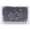 Generic Generic Cassetta Video Gioco Professionale 3000 in 1 con Scheda di Memoria da 8 GB per Mega Drive, Master, 32 Giochi - Cassetta Gioco retrò Trasparente per MD1 MD2 MD3 CD X - Materiale ABS