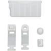 Generico Silicone Anti-polvere Spina per il nuovo 3DS XL / LL 3 DSXL 3 DSLL 2DS Auricolare Jack protezione della protezione Dock di ricarica a prova di polvere Copertura (white)