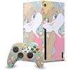 Head Case Designs Licenza Ufficiale Looney Tunes Lola Bunny Grafica E Personaggi Pacchetto Console Da Gioco Wrap E Pelle Per Controller Compatibile con Xbox Series X