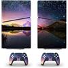LNMLRBXEXZ Compatibile Con Adesivi Skin Per PS5 Slim Skin Disc Edition & Digital Console E Controller Vinyl Cover Skins Wraps Resistente Ai Graffi, Compatibile Con 17529 Avvolgimento(Disc Version)