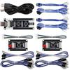 SJ@JX Arcade Game 4 Player USB Encoder Board Macro Command Zero Delay Gamepad Button Joystick Controller for Nintendo Switch PC PS3 Raspberry Pi