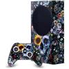 Head Case Designs Licenza Ufficiale Riza Peker Skull Mix Arte Pacchetto Console Da Gioco Wrap E Pelle Per Controller Compatibile con Xbox Series S Console & Controller Bundle
