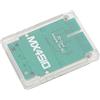 Generic Adattatore Professionale per Schede di Memoria Trasparenti per Console di Gioco, Lettore di Schede di Memoria Plug and Play per, Materiale ABS per Utenti Console FAT (Bianco trasparente)
