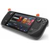 Generico Cappellini per impugnature per pollice Cappellini per stick del controller Cappellini per joystick Sostituzione delle impugnature per stick analogico Cappellini per pulsanti per Steam Deck OLED (Nero)