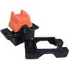 DMETE Joystick di controllo SMC102 Joystick Hall a controllo remoto con maniglia industriale a bilanciere a barra blu a spinta monoasse Manovra sicura(0.5-4.5V,C_R0 SPRING SELF-RESET)