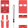 Generico Per R40S Pro Custodia Protettiva in Silicone Antigraffio e Anticaduta, Console di Gioco R40S Pro Custodia Protettiva Morbida Tinta Unita. (Rosso)