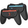 VGBUS Confezione da 2 impugnature Joy-Con per Nintendo Switch 2 (2025), design ergonomico, kit di impugnature per controller per Switch 2. (confezione da 2, nero)