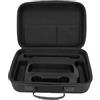 Elprico Custodia per il Trasporto Console di Gioco, Borsa da Viaggio Protettiva con Guscio Duro con Cinturino Staccabile per 2 2025 Accessori per la Console (BLACK)