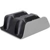 Gedourain Dock per Caricabatterie per Controller per Console di Gioco Doppia Ricarica e Rapida per Adattarsi Al Controller Edge con Supporto per Slim/Edge Materiale ABS (#3)